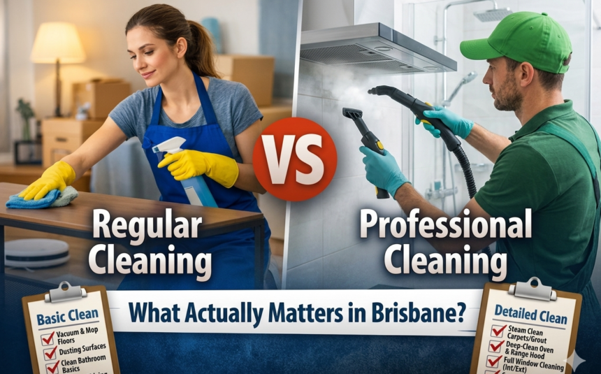Professional Cleaning vs Regular Cleaning Professional Cleaning vs Regular Cleaning